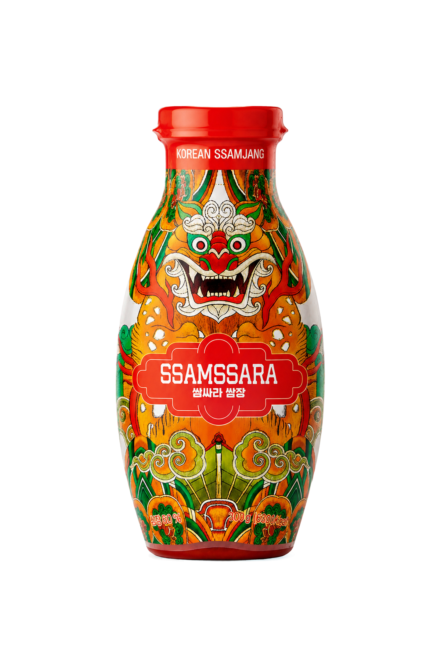 Ssamssara Ssamjang - Korean BBQ Dipping Sauce, Squeeze Tube 300g | 10.6 oz