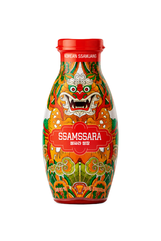 Ssamssara Ssamjang - Korean BBQ Dipping Sauce, Squeeze Tube 300g | 10.6 oz